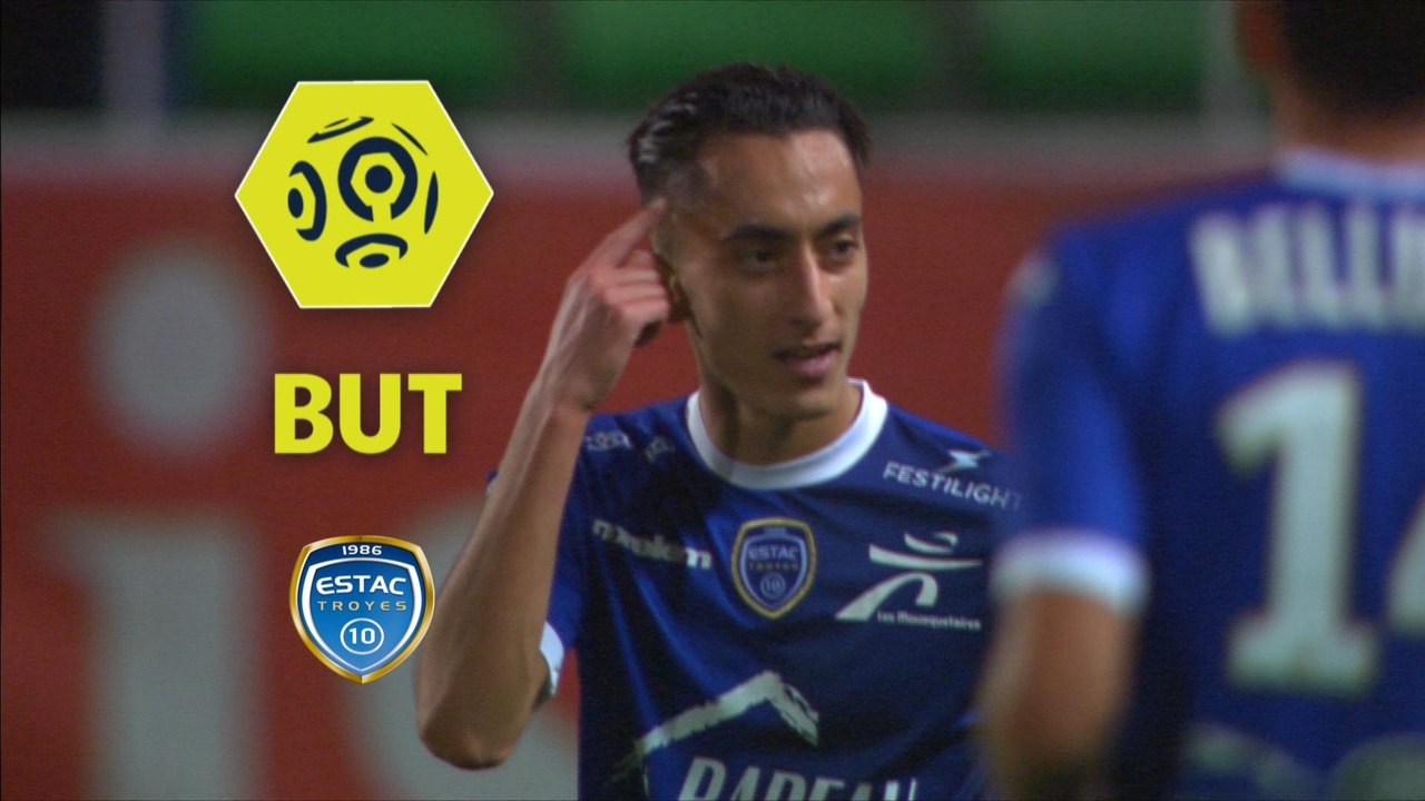But Saïf-Eddine KHAOUI (55ème) / ESTAC Troyes - RC Strasbourg Alsace - (3-0) - (ESTAC-RCSA) / 2017-18