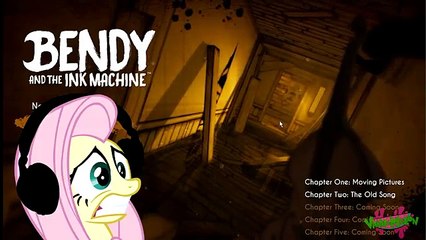 Fluttershy plays Bendy and the Ink Machine: Part 2