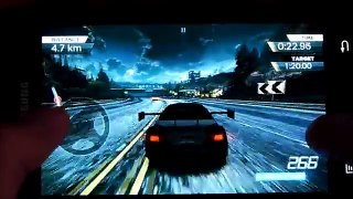 Need For Speed Most Wanted - gameplay [Galaxy S II]
