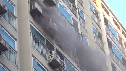 서울 길음동 아파트 화재...70대 노인 부상 / YTN