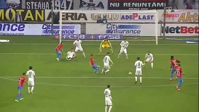 2-1 Harlem Gnohéré Goal Romania Divizia A - 05.11.2017 Steaua Bucuresti 2-1 Concordia Chiajna