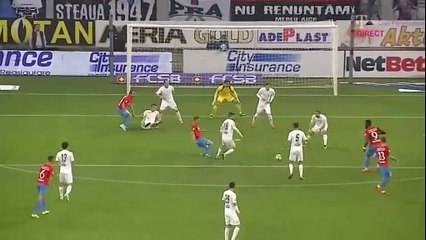2-1 Harlem Gnohéré Goal Romania  Divizia A - 05.11.2017 Steaua Bucuresti 2-1 Concordia Chiajna