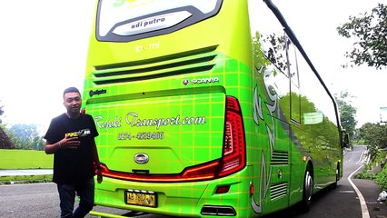 Review Rejeki Transport Jogjakarta You Can Dancing In The Bus SCANIA K310 SHD Adi Putro
