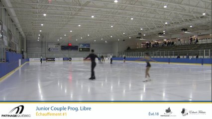 SectionA_2018 / Junior Couple Prog. Libre/ Senior Couple Prog.Libre