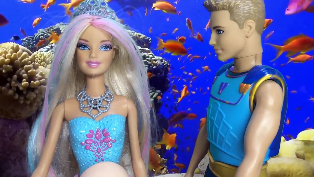 Барби Русалка 4. Игры с Барби. #Мультик_про_РУСАЛОК. мультики для девочек.
