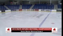 2018 Skate Ontario Sectional Qualifying - Senior Women Free Program Groups 1 & 2