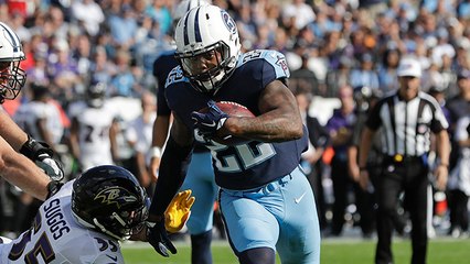 Derrick Henry slides around goal-line pile for 1-yard TD
