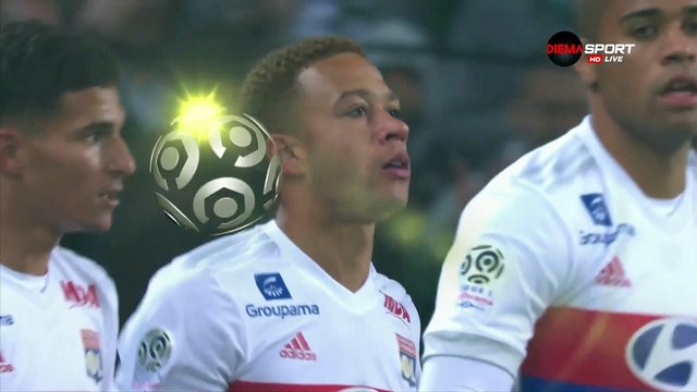 0-1 Memphis Depay Goal France Ligue 1 - 05.11.2017 AS Saint-Étienne 0-1 Lyon