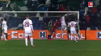 Alessio Romagnoli Goal HD - Sassuolo	0-1	AC Milan 05.11.2017