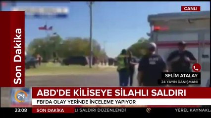 ABD'de kiliseye silahlı saldırı