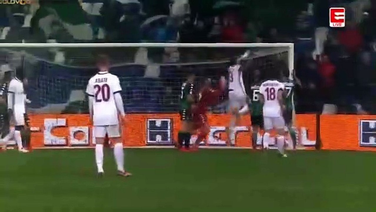 Alessio Romagnoli Goal HD - Sassuolo	0-1	AC Milan 05.11.2017
