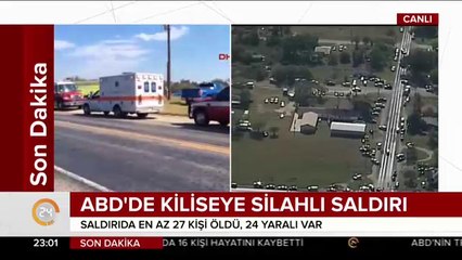 ABD'de kiliseye silahlı saldırı