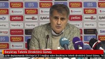 Beşiktaş Teknik Direktörü Güneş