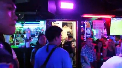 Embarrassed British Tourist Caught In Gogo Bar Raid