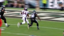 Marshall scoops up Wentz's fumble, takes it to the house