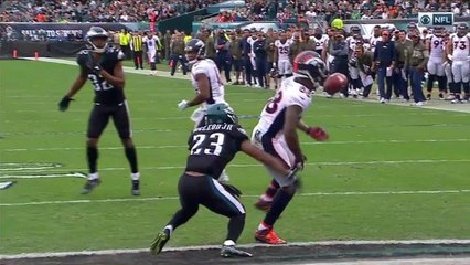 Demaryius Thomas hangs on to bobbled pass for first TD of 2017