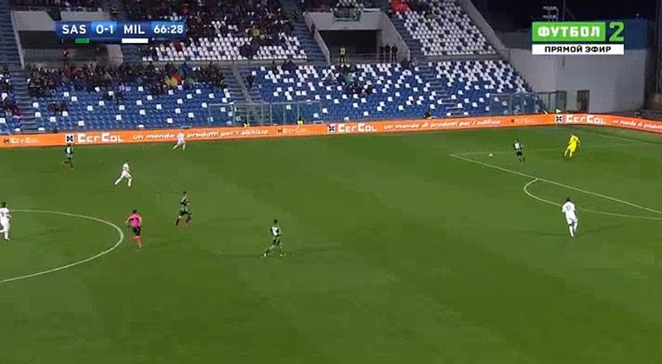 Suso Goal HD - Sassuolo	0-2	AC Milan 05.11.2017