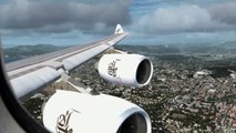 ✈ |FSX| Emirates A340-500 Approach to Nice Côte dAzur ✈
