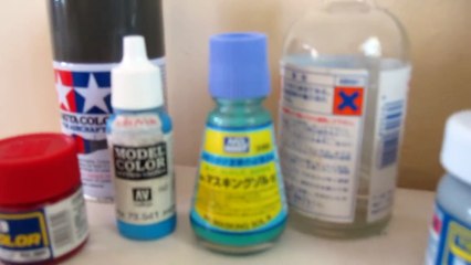 General Gundam Model paint tutorial (airbrush + handbrush + spray)