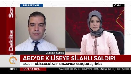 ABD'de kiliseye silahlı saldırı
