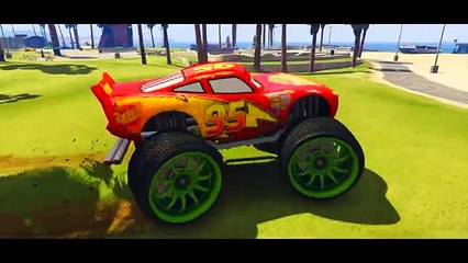 Spiderman save Mosnter Mcqueen & McQueen in Jail Police Cars caught Lightning McQueen Best friends