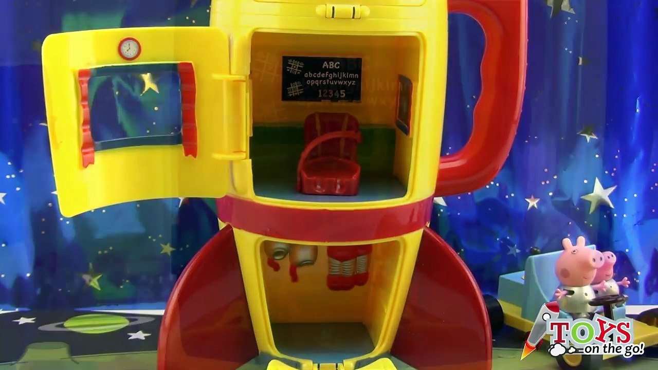 Peppa Pig Cohete Espacial Peppa Pigs Space Explorer Set - Juguetes de Peppa Pig