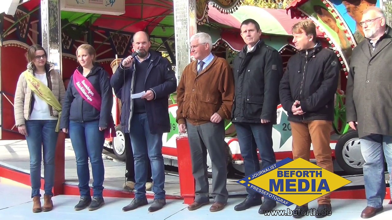 Allerheiligenmarkt Sassenberg Eröffnung 2017