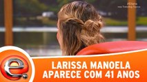 Larissa Manoela aparece com 41 anos de idade