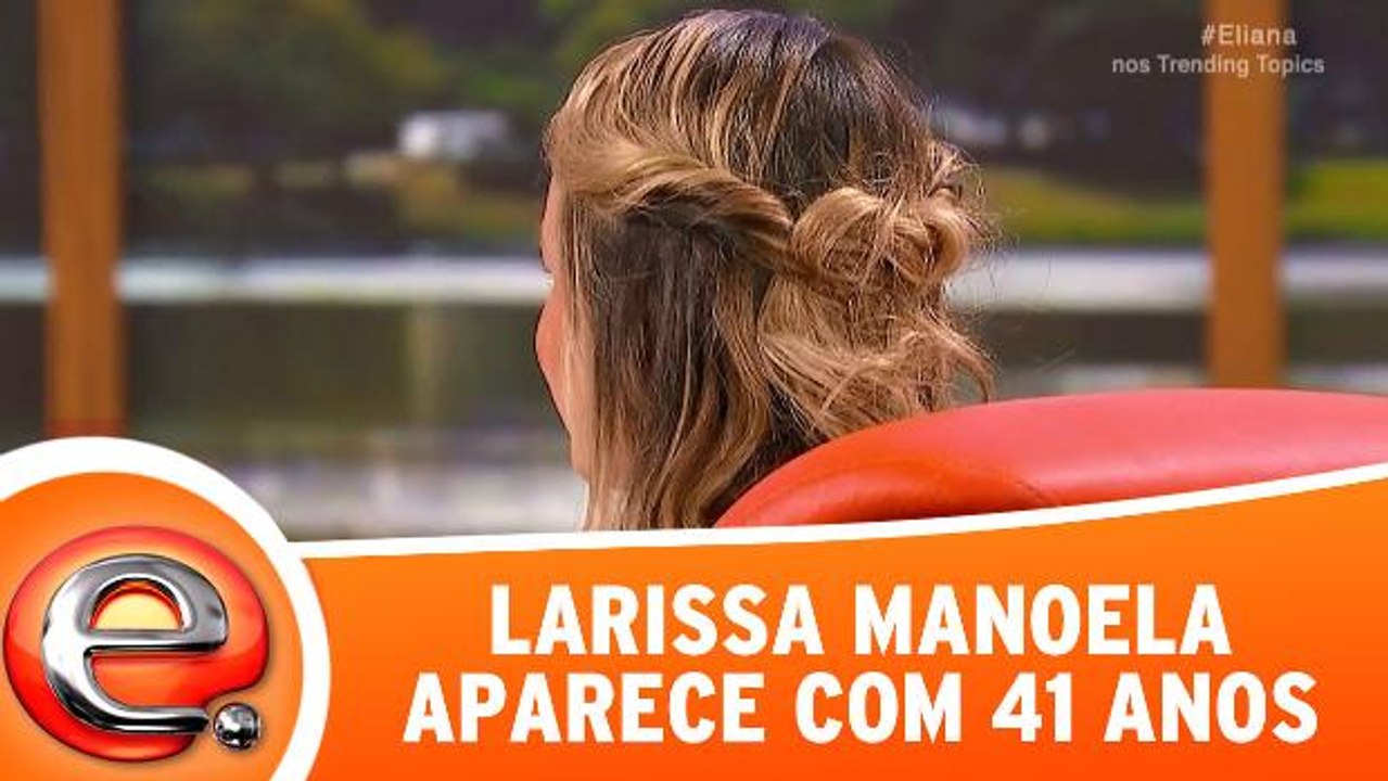 Larissa Manoela aparece com 41 anos de idade