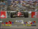 Gran Premio d'Australia 1987: Sorpassi di A. Senna a Prost ed Alboreto