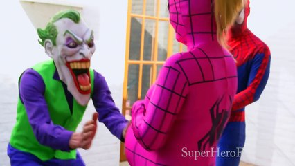 Spidergirl Pregnant Who is the father? Spiderman Vs Incredible Hulk Super Hero The Joker