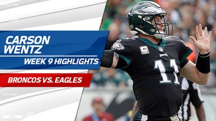 Carson Wentz highlights | Week 9
