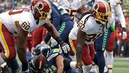 Rob Kelley dives in for goal-line TD run