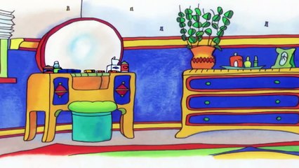 Funny Animated cartoon | Caillou and the Doll | WATCH CARTOON ONLINE | Cartoon for Children