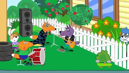 Fox Family HUNGRY BABES and Mom Mouse New Episodes! Kids Cartoon Finger Family Nursery Rhymes