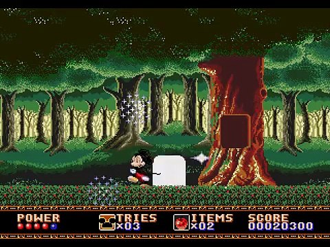 Castle of Illusion - Starring Mickey Mouse (Megadrive) - No Damage Boss Run