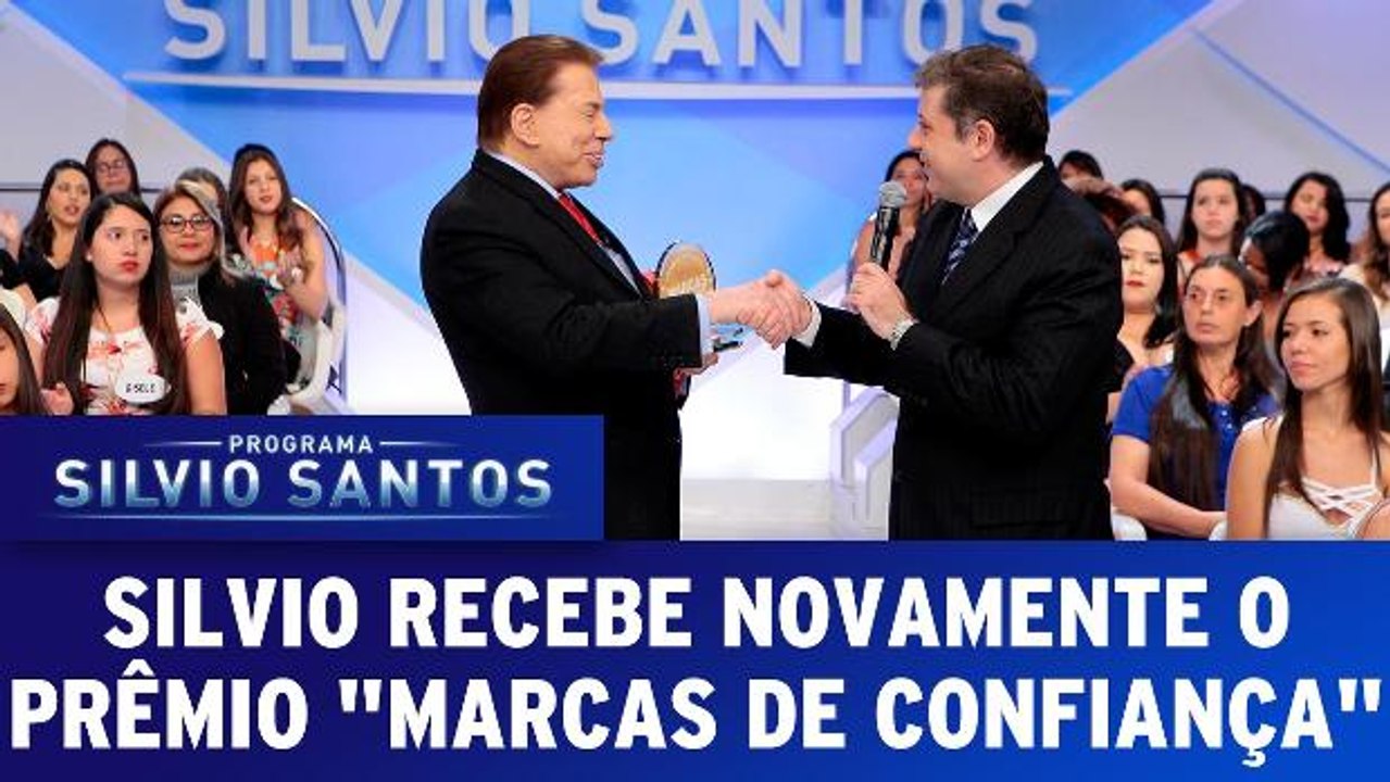 Silvio ganha novamente o prêmio Marcas de Confiança