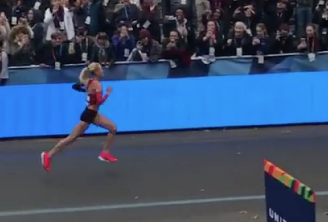 Shalane Flanagan Becomes First American Woman to Win NYC Marathon in 40 Years
