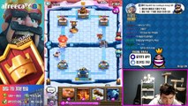 그랜드 11승 무패중.. 끝 판왕 PONG TV님 출현..KKANG TV 클래시로얄 Clash Royale