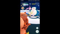 Pokémon GO Gym Battles 3 Gym Takeovers Growlithe Arcanine Theme & more Lapras catching