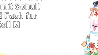 Luxburg Design Laptoptasche Notebooktasche Sleeve mit Schultergurt und Fach für 156 Zoll