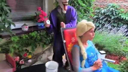 Double Pregnant Frozen Elsa PEPPA PIG! w/ Spiderman Joker Ice Cream Spidergirl Superhero Fun IRL