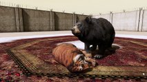 Far Cry 4 - BEAR vs TIGER BATTLE (Map Editor)