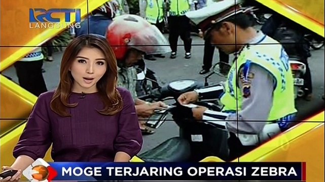 Rombongan Moge Terjaring Operasi Zebra