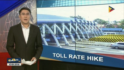 Dagdag-toll fee sa NLEx, epektibo ngayong araw