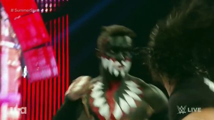 WWE RAW 핀밸러 첫 데몬 변신