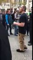 Fight at ANTIFA counter-protest.