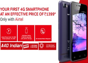 AIRTEL Launched its 4G Smart Phone Effectively in ₹1399 _ All Terms & Conditions Explained
