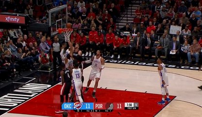 Jusuf Nurkić sjajan koš protiv Oklahome