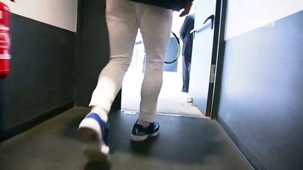 Incroyable, un agent de sécurité ne reconnait pas Nadal et l'empêche de passer pour aller s’entraîner !
